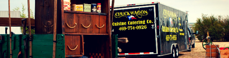 Chuckwagon Cuisine Catering trailer
